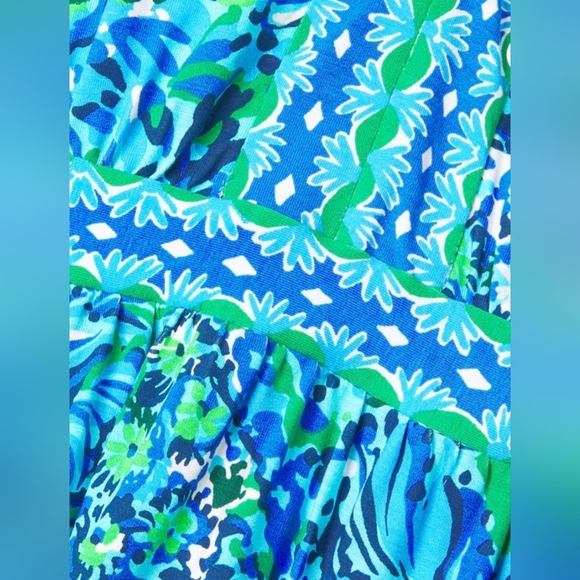 Lilly Pulitzer Addison Floral Maxi Dress 6 - Picture 4 of 4